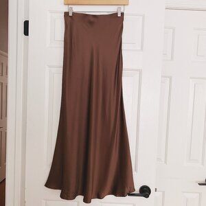 Rue Sophie Rivoli Silk Maxi Skirt